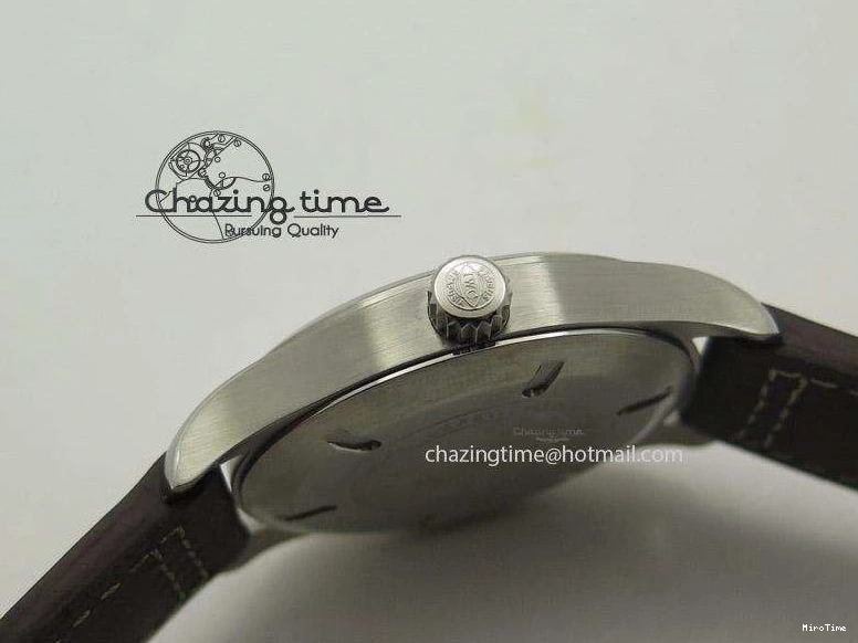 MIROTIME 0726 Mark XVII Le Petit Prince MK Maker 1:1 Best Edition SS Blue Dial On Brown Leather Strap A ComfortFit 7377